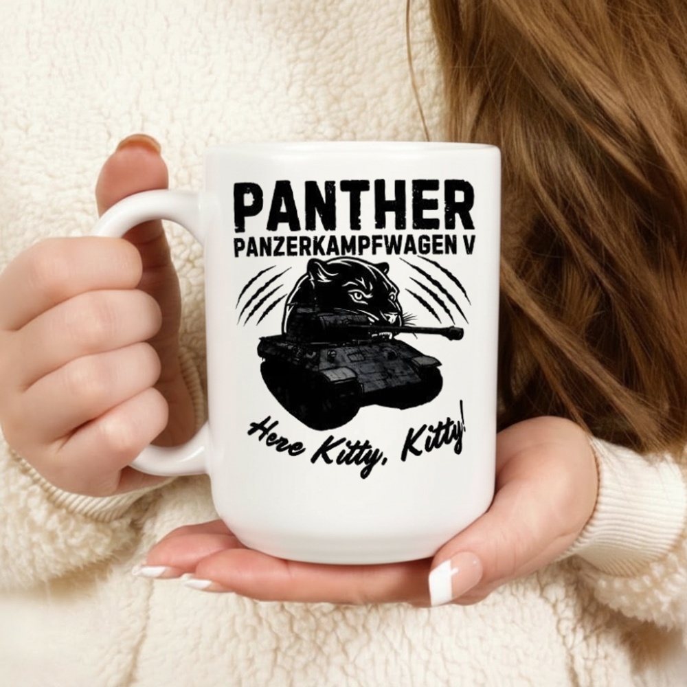 Panzerkampfwagen V Panther Tank “Here Kitty Kitty” Shirt