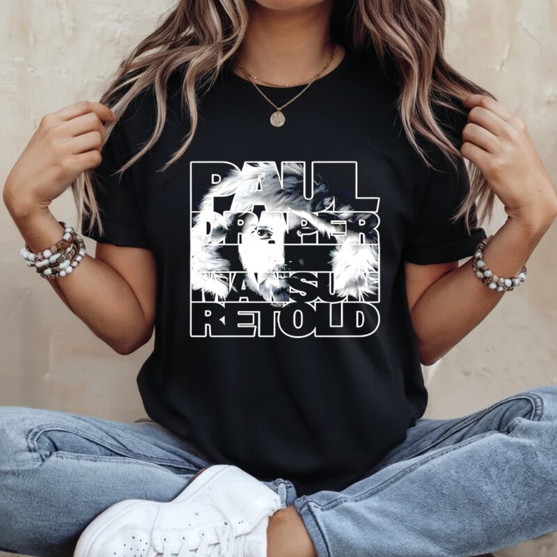 Paul Draper Mansun Retold graphic_Ladies T-Shirt