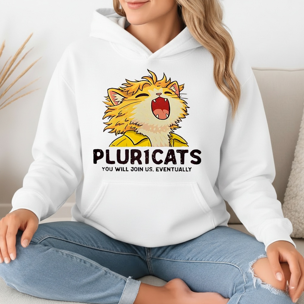 Plur1cats you will join us eventually cartoon shirt