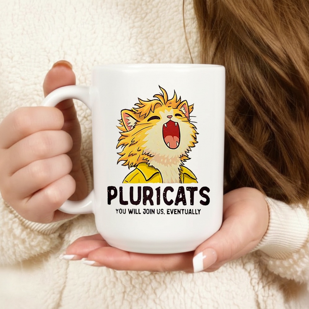 Plur1cats you will join us eventually cartoon shirt