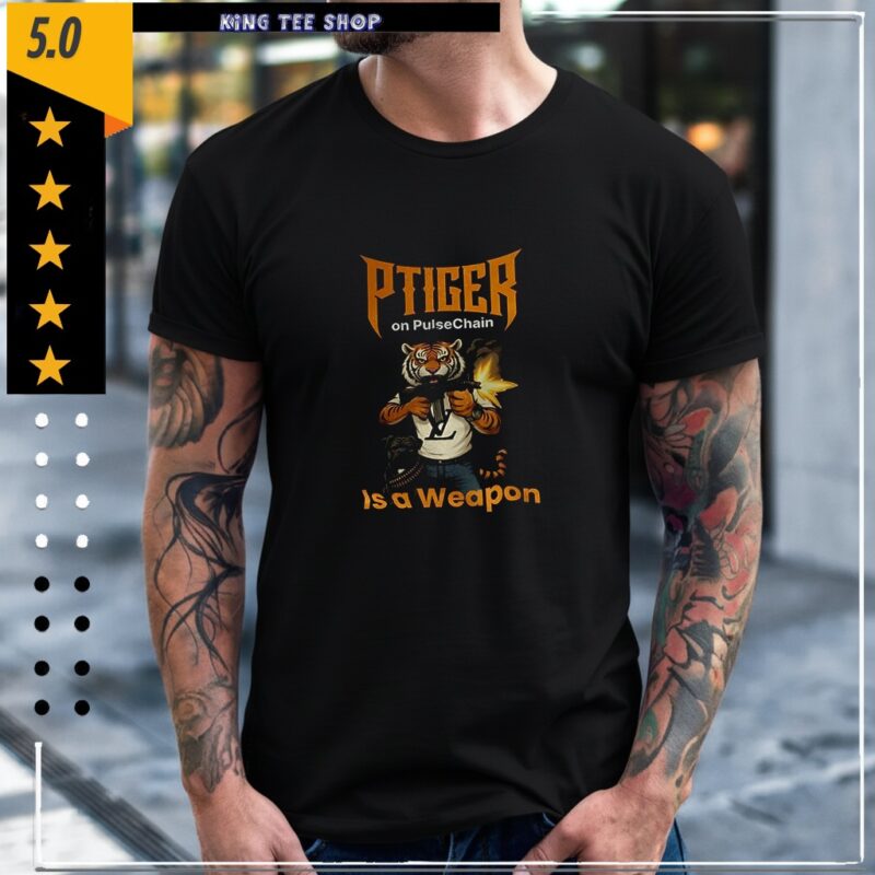 Ptiger on pulsechain is a weapon_Classic Men's T-Shirt