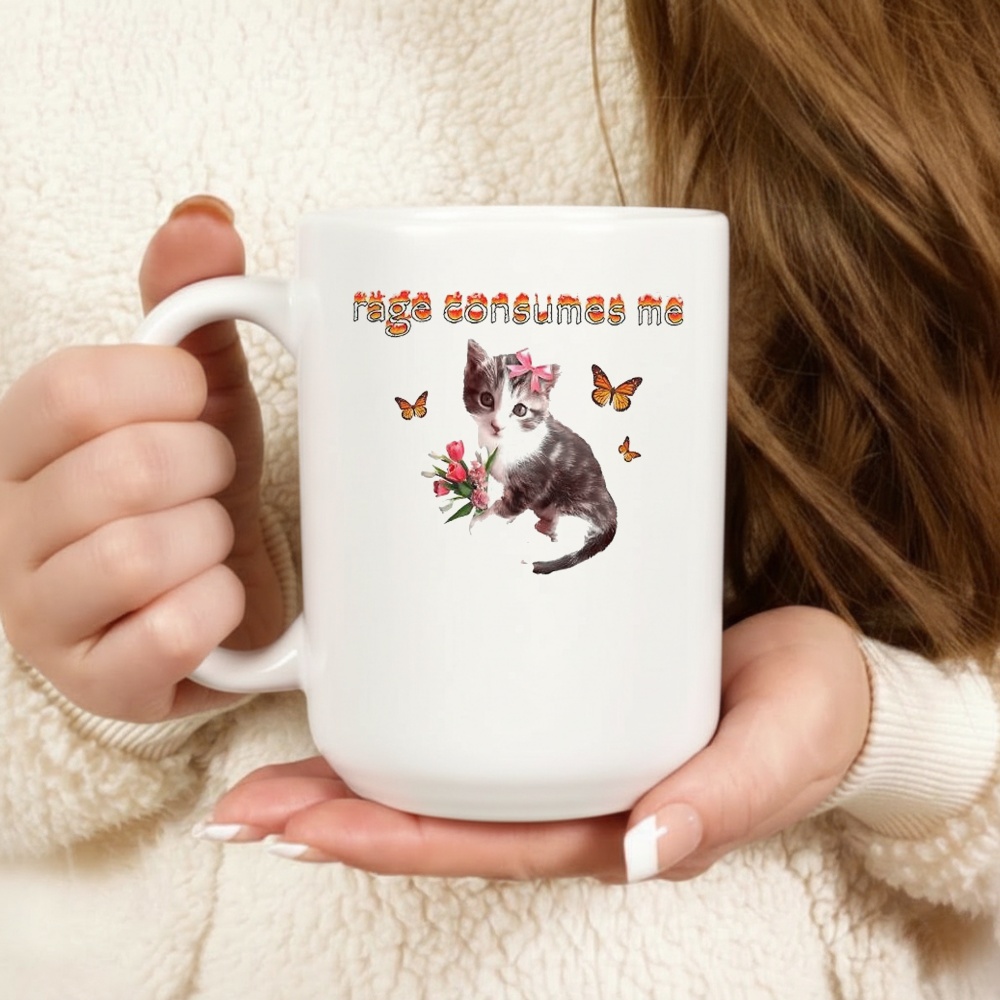 Rage Consumes Me Cat Shirt