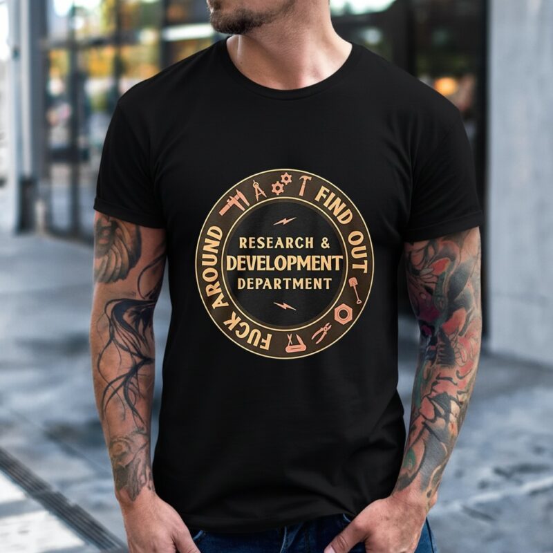 Research and development department_T-Shirt