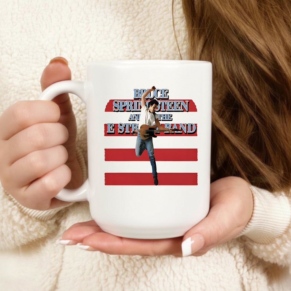 Retro Bruce Springsteen & The E-Street Band Graphic Shirt