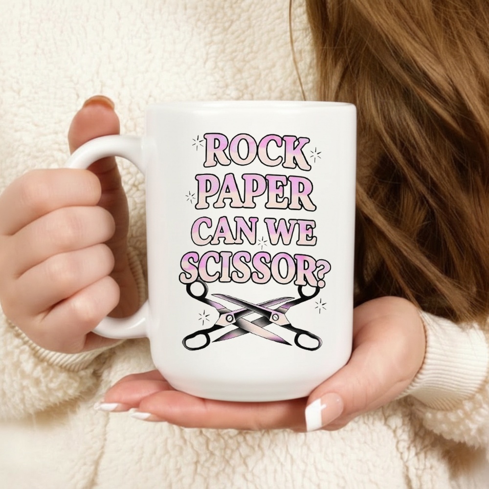 Rock Paper Can We Scissor Lesbian Shirt