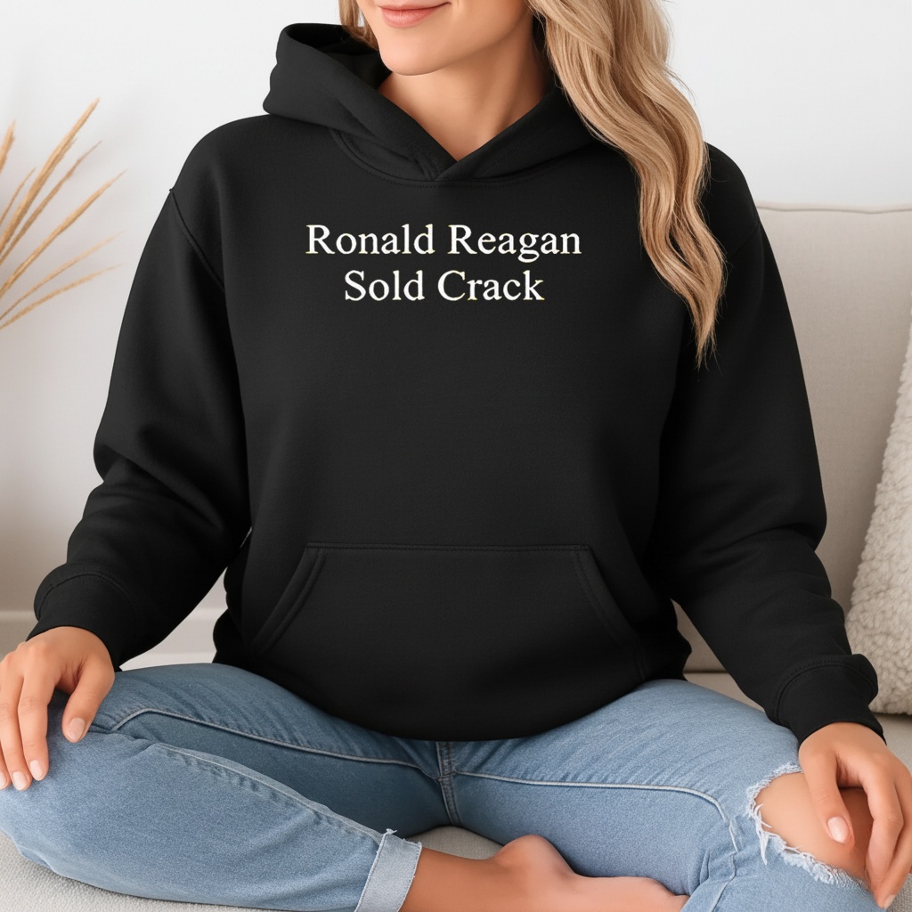 Ronald Reagan Sold Crack Letter shirt