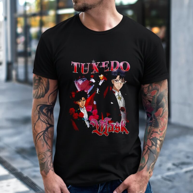Sailor Moon Tuxedo Mask_T-Shirt