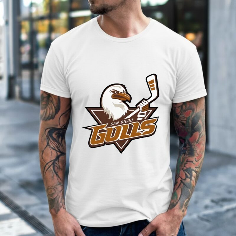 San Diego Gulls Eagle logo_Classic Men's T-Shirt