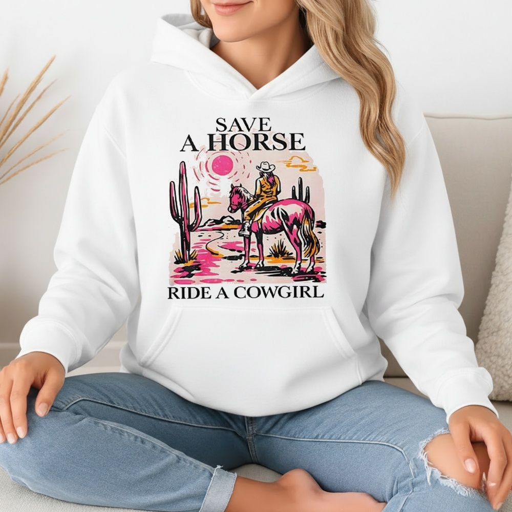 cowgirl slogan shirt