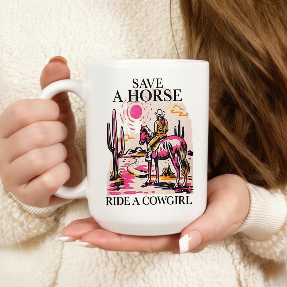 cowgirl slogan shirt