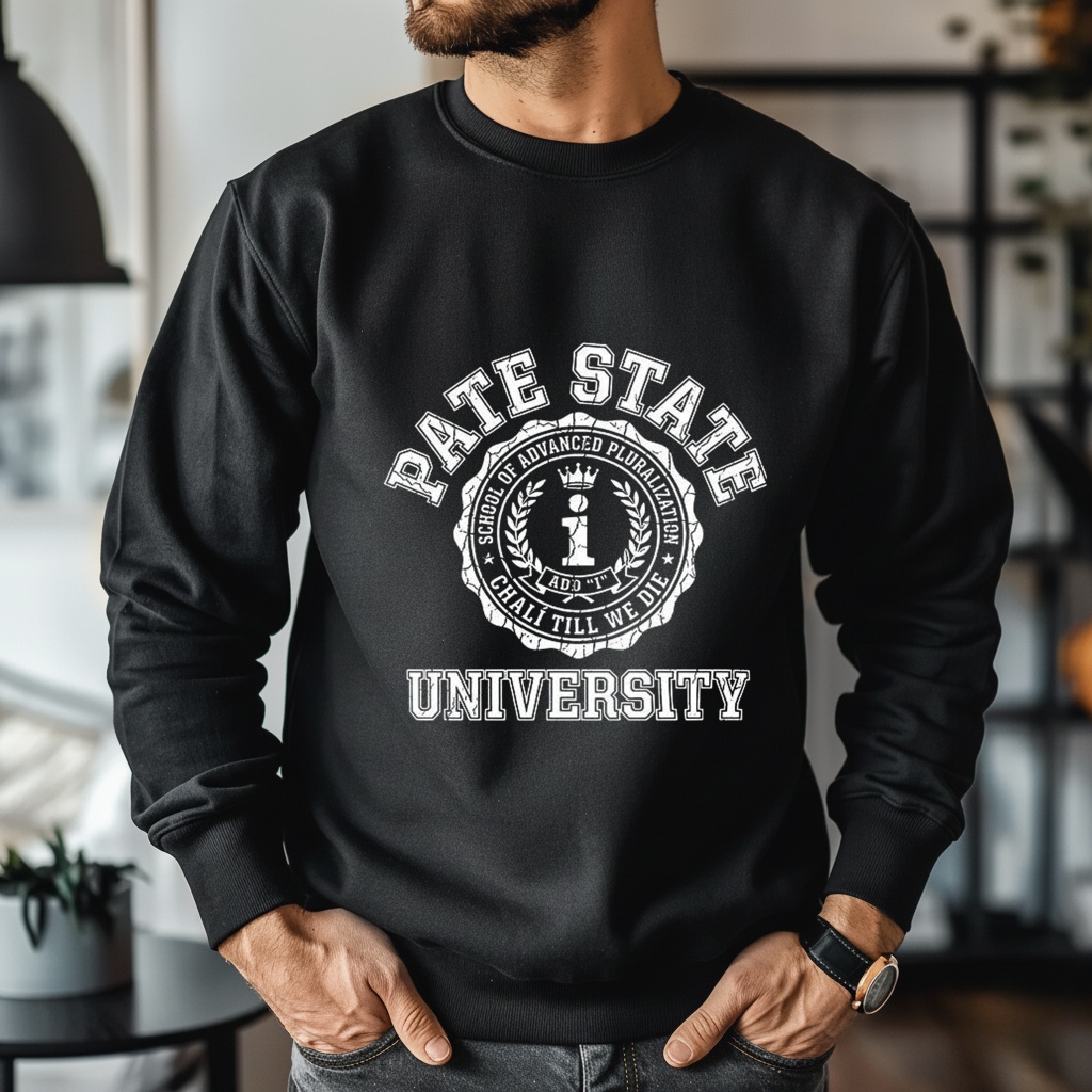 School of Advanced Pluralization Pate State shirt