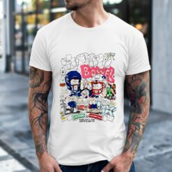 Shithawks vs Colonizers Super Bowel 2026 Caricature Shirt