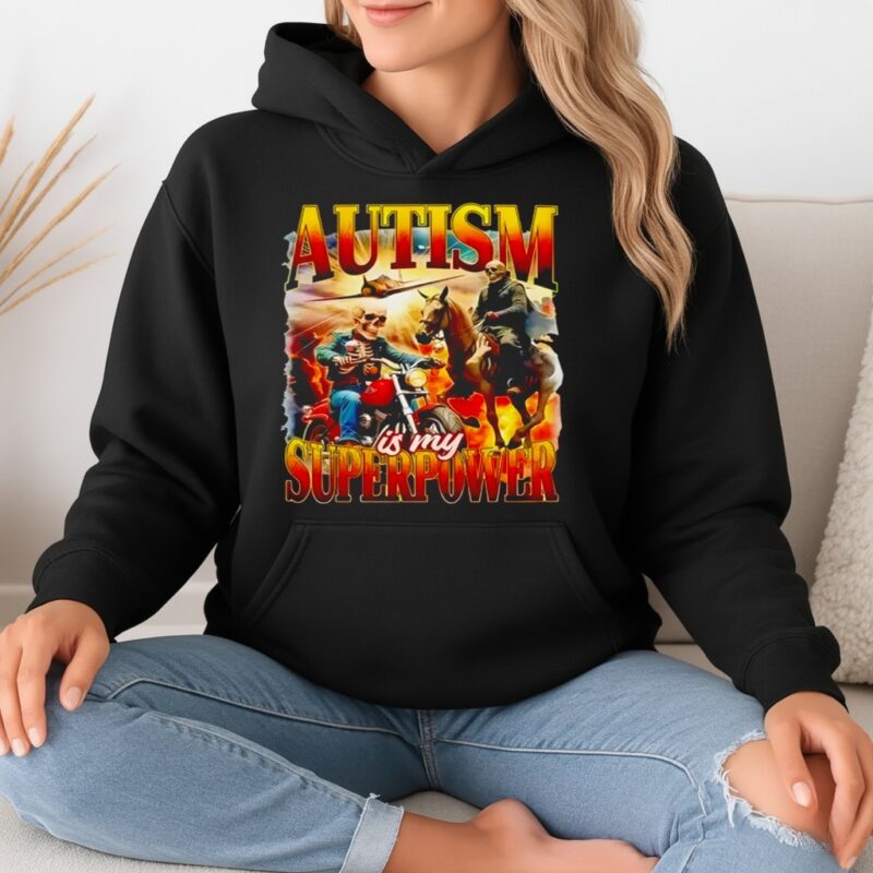 Skeleton Autism Is My Superpower_Hoodie