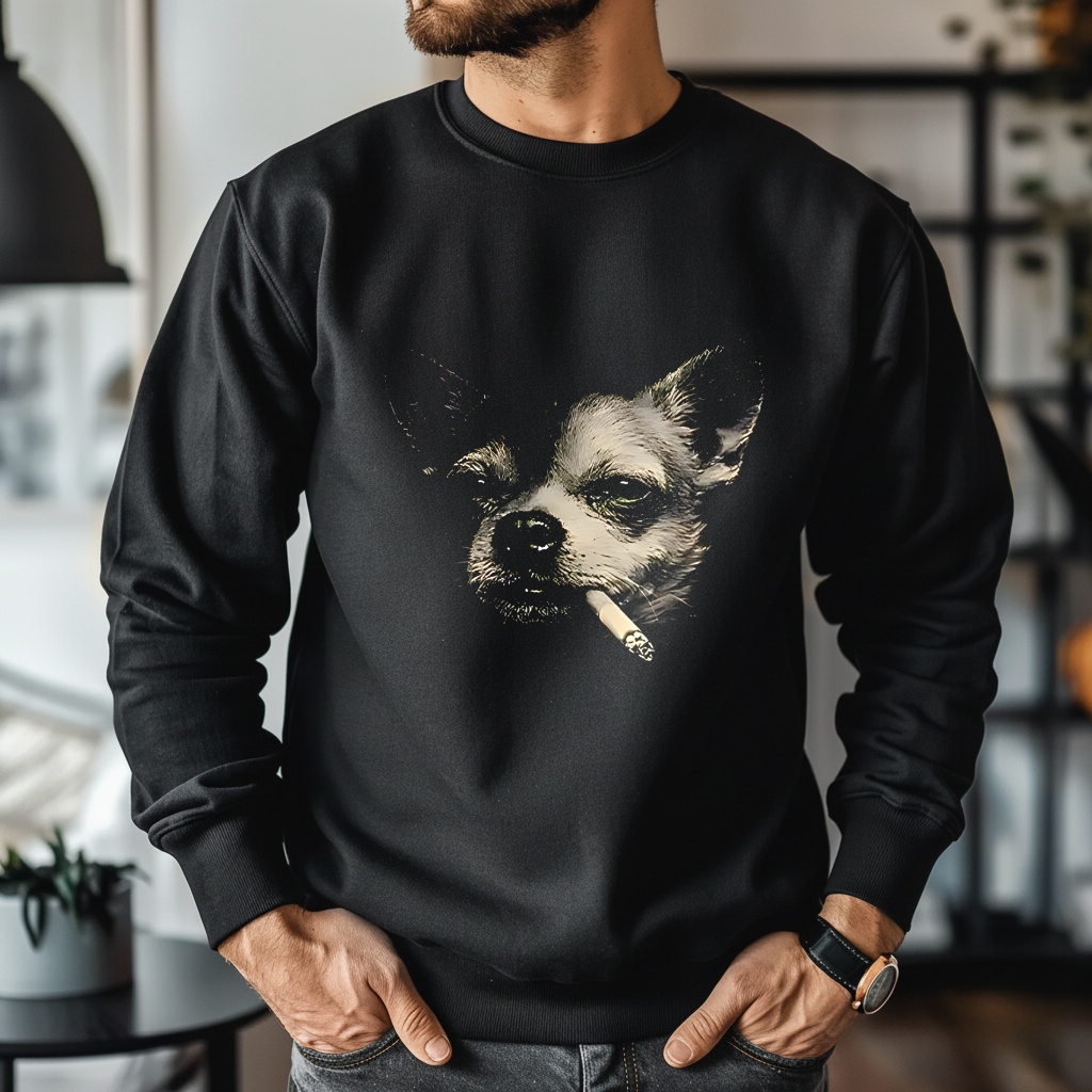 Smoking Chihuahua Meme shirt