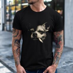 Smoking Chihuahua Meme shirt