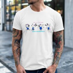 Snoopy & Belle Kiss All the Time Disco Occasionally Shirt
