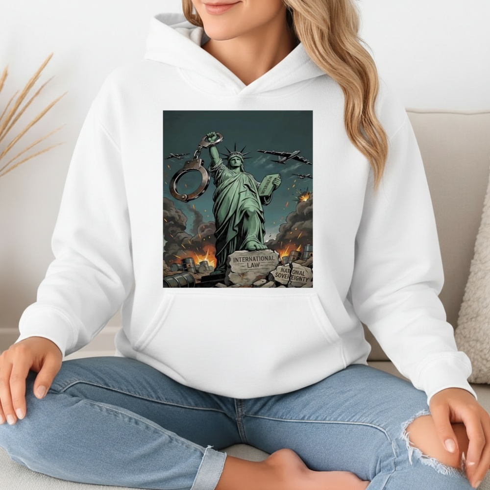 Statue of Liberty imperialism international law national sovereignty shirt