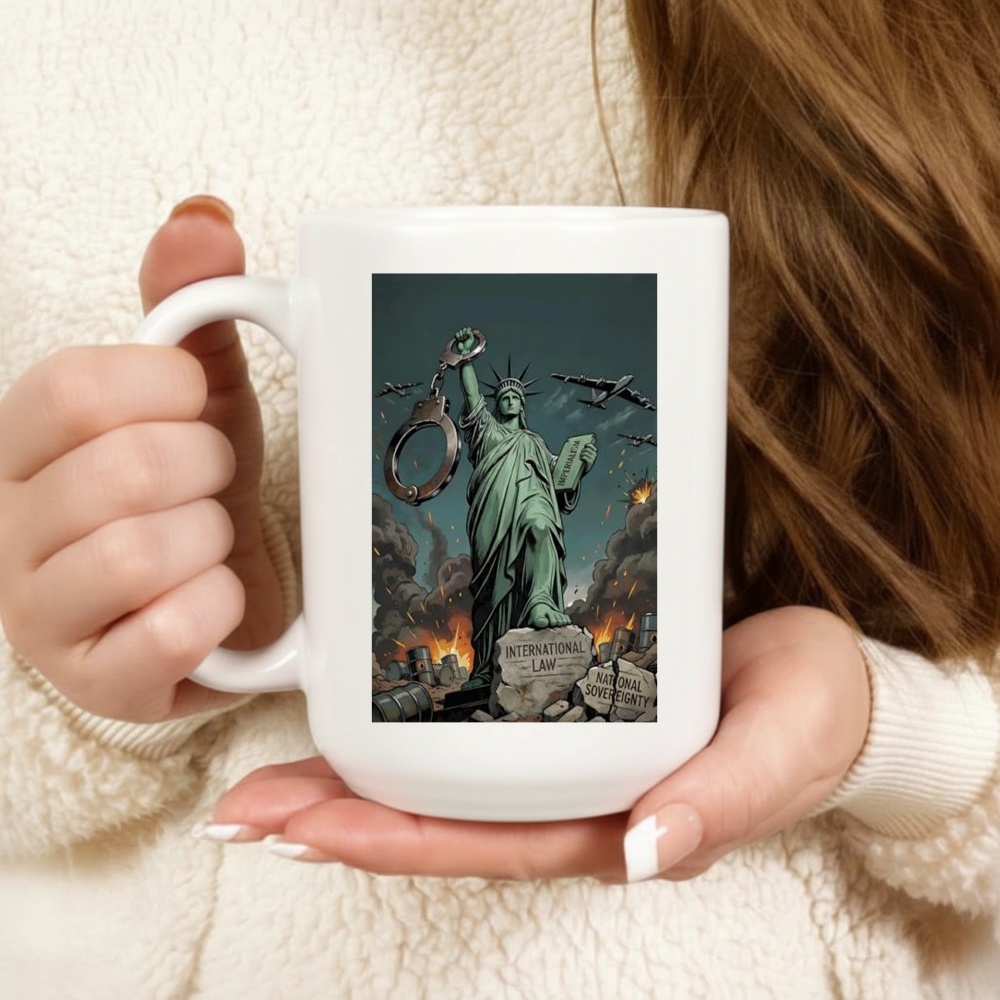Statue of Liberty imperialism international law national sovereignty shirt