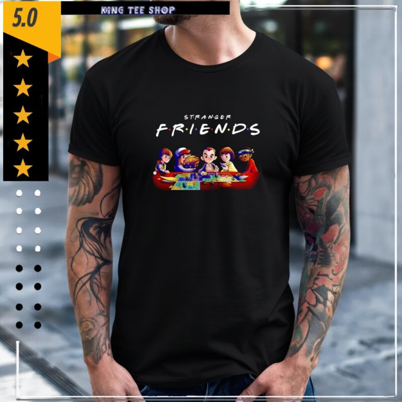 Stranger Friends Stranger Things board game Dungeons and Dragons 80s_Classic Men's T-Shirt