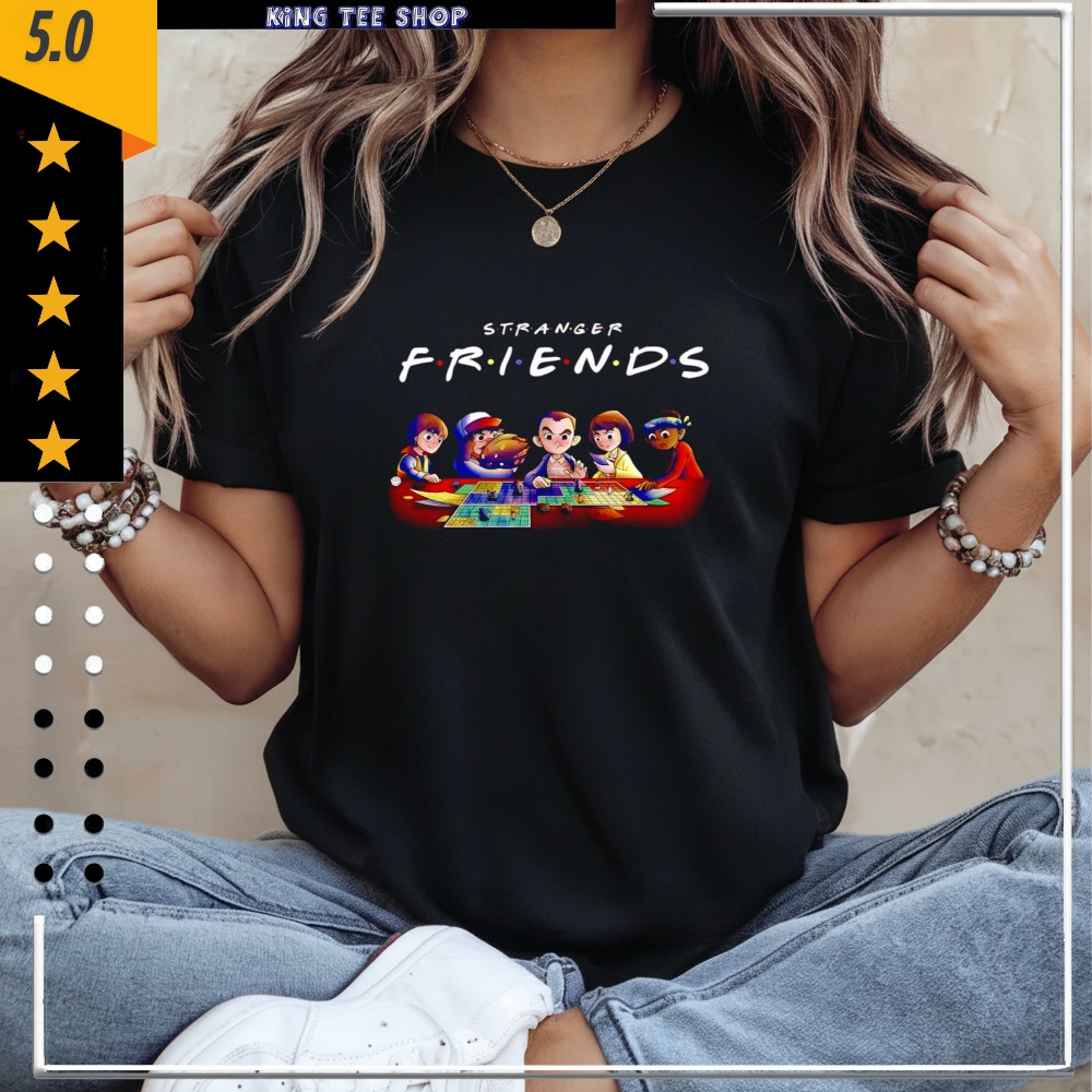 Stranger Friends Stranger Things Board Game Dungeons And Dragons 80s Shirt