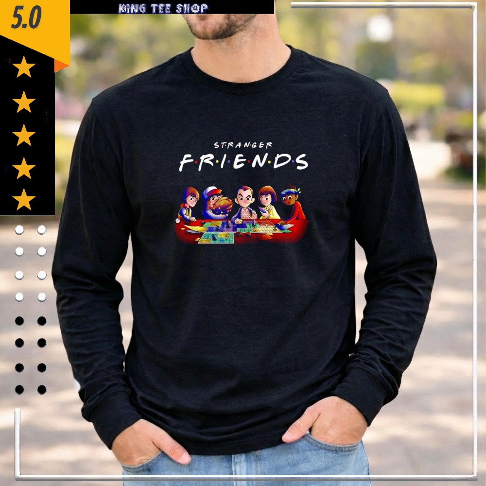 Stranger Friends Stranger Things Board Game Dungeons And Dragons 80s Shirt