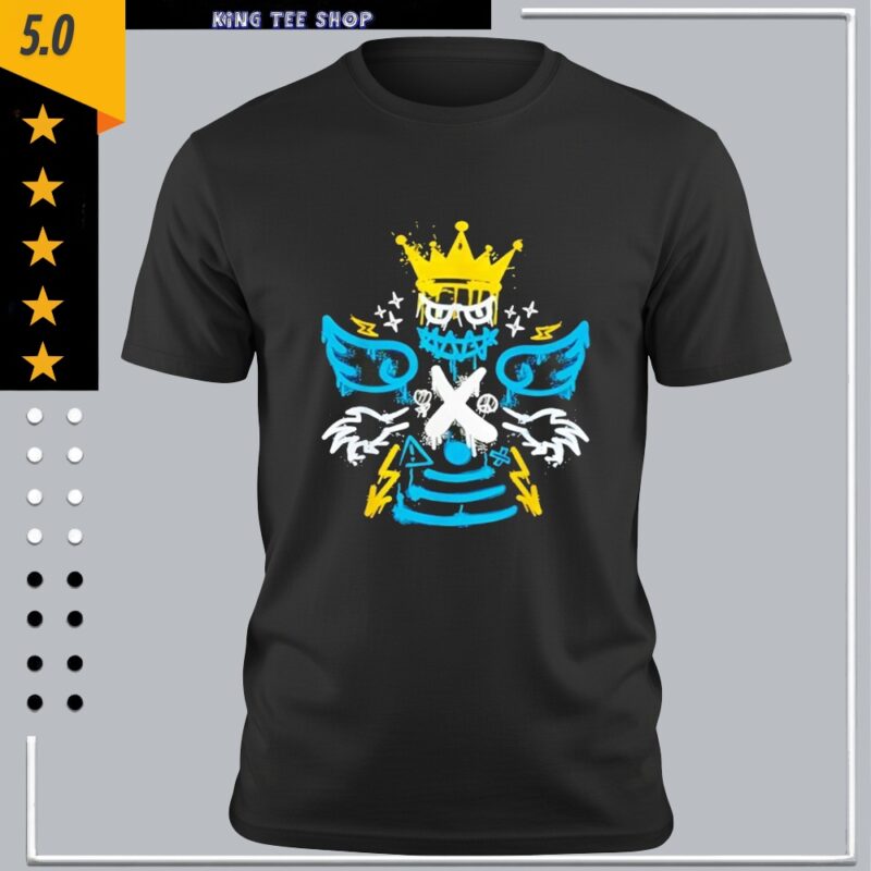 Streetwear Retro Gamma Blue Matching_Classic Men's T-Shirt