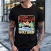 Stupid Canadian Wolf Bird Humor Quote shirt