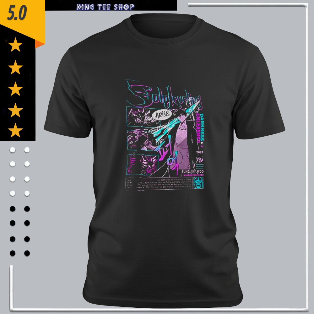 Sung Jin-Woo Arise anime shirt