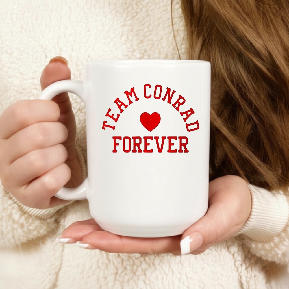 Team Conrad Forever Curved Heart Logo Shirt