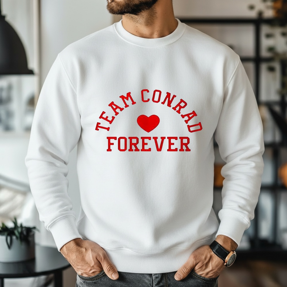 Team Conrad Forever Curved Heart Logo Shirt