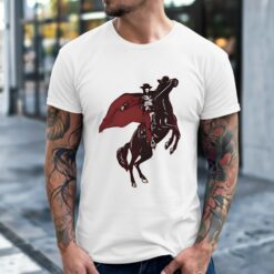 Tech M Red Grit Vintage Masked Raider T-shirt