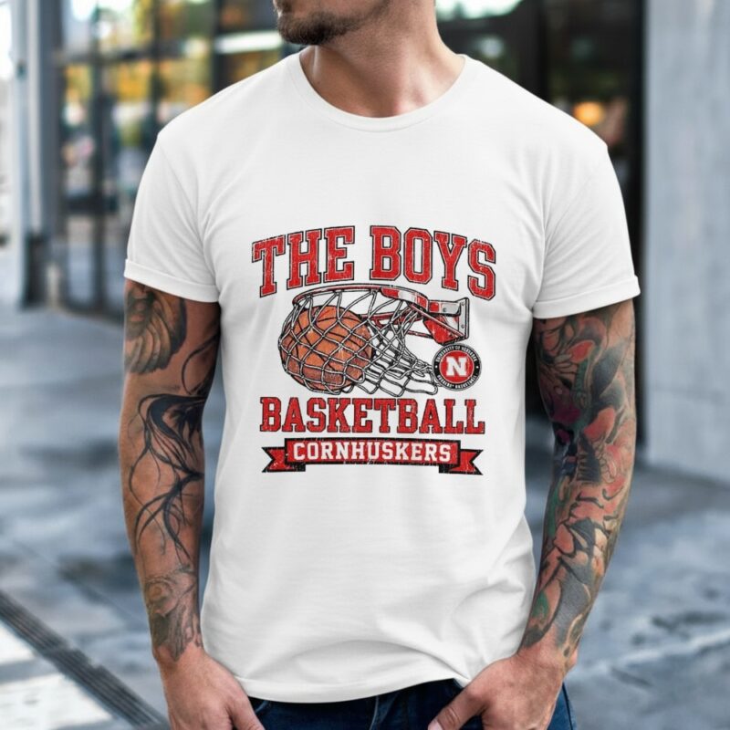 The Boys Basketball Cornhuskers logo_Classic Men's T-Shirt