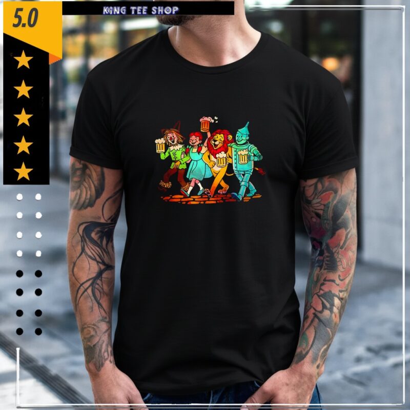 The Wizard of Oz cartoon party_Classic Men's T-Shirt