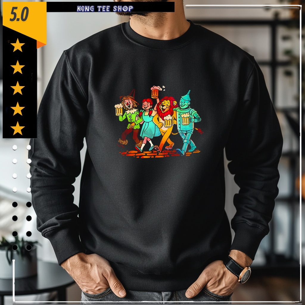 The Wizard of Oz cartoon party shirt