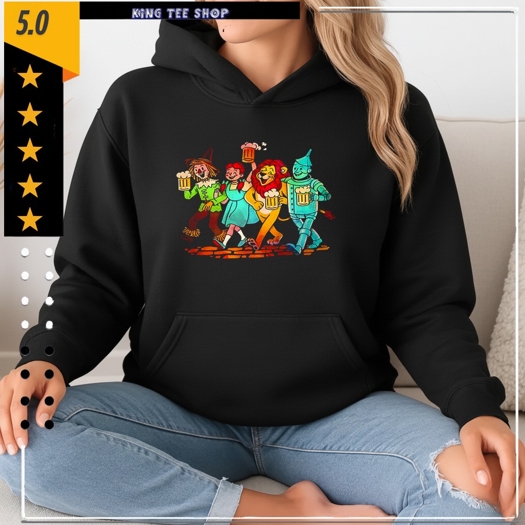 The Wizard of Oz cartoon party shirt