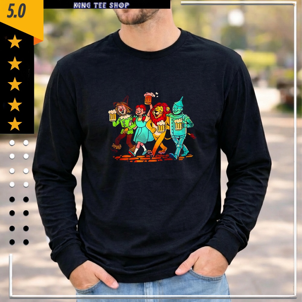 The Wizard of Oz cartoon party shirt