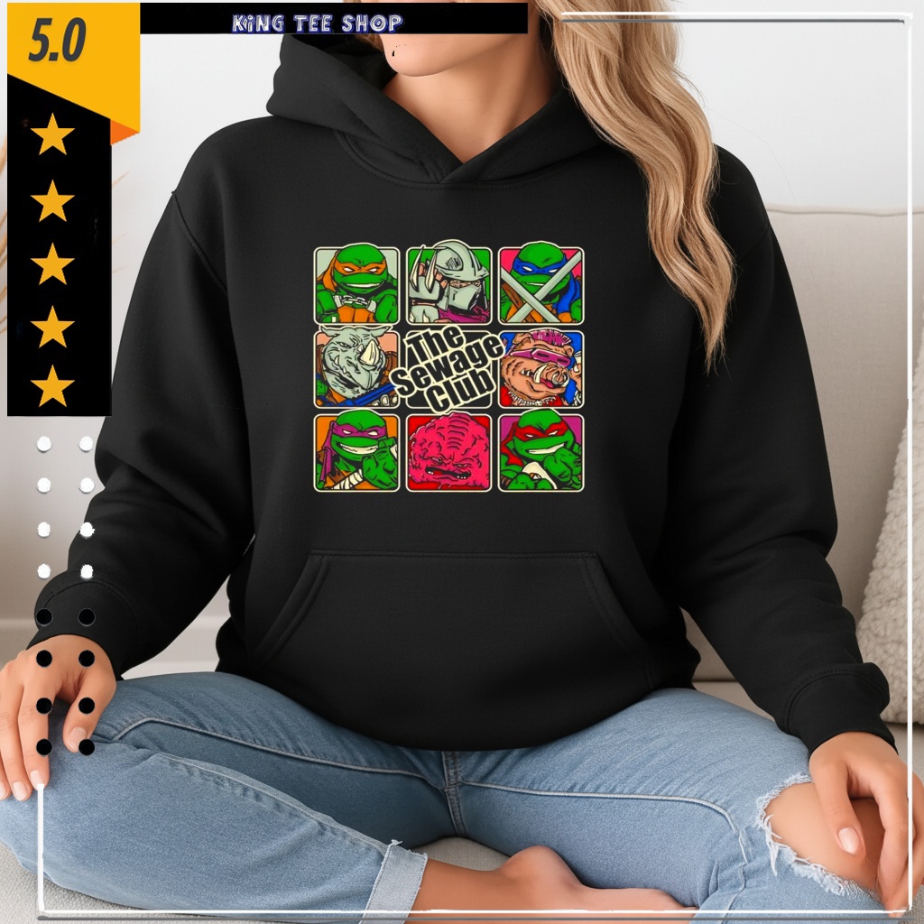 The Sewage Bunch Teenage Mutant Ninja Turtles Cartoon Shirt