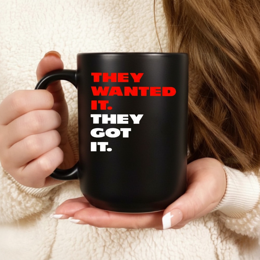 They wanted it they got it shirt