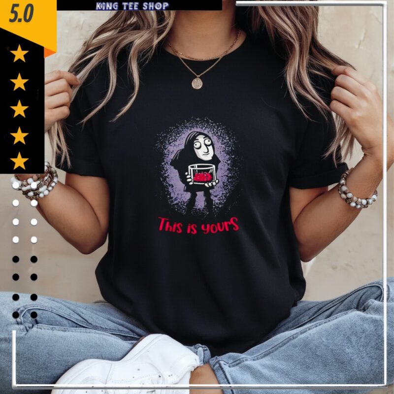 This is yours brain cartoon_Classic Women's T-Shirt