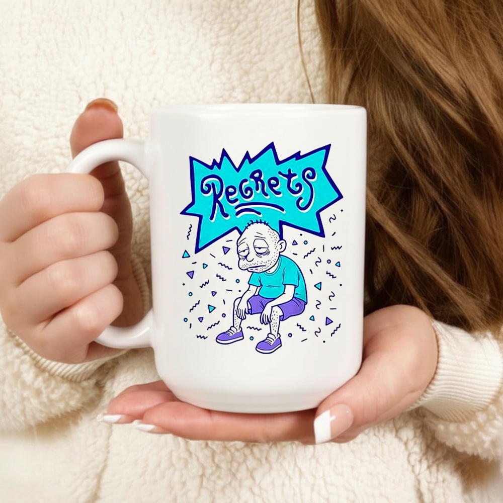 Tommy Pickles Rugrats Regrets Cartoon Shirt