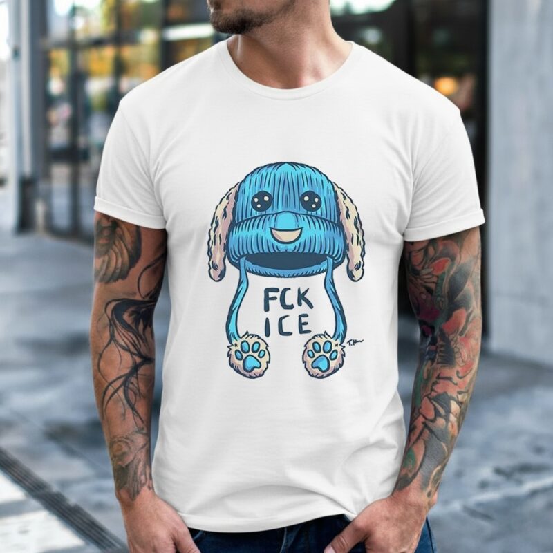 Travis Knight fuck ICE blue beanie_Classic Men's T-Shirt