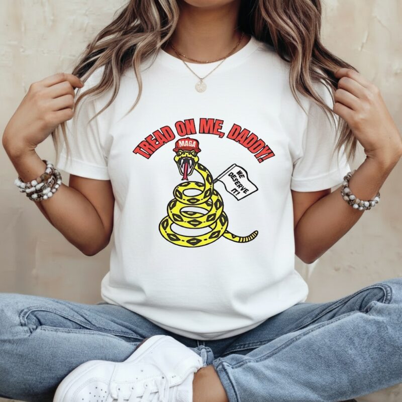 Tread on me Daddy MAGA_Classic Women's T-Shirt