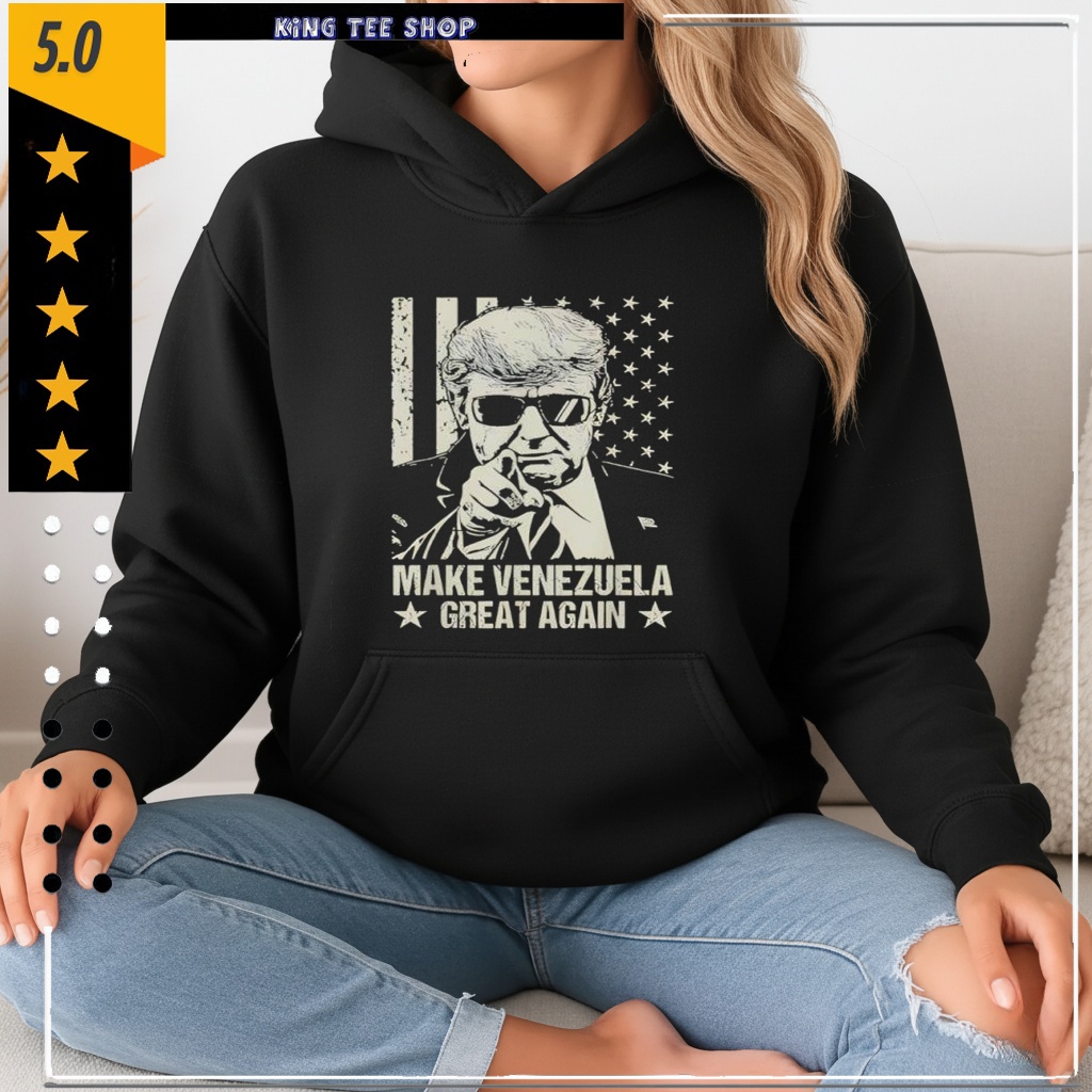 Trump Make Venezuela Great Again Funny Quote shirt
