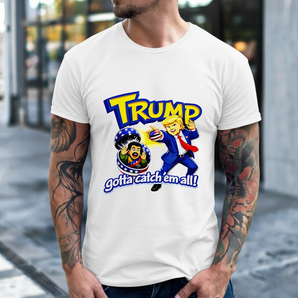 Trump Gotta Catch Em All Graphic Shirt
