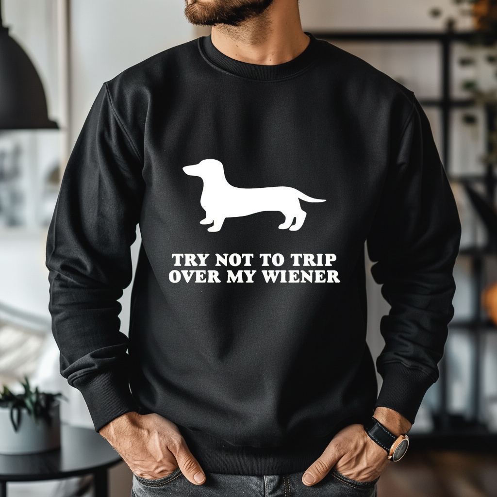 Try Not to Trip Over My Wiener Dachshund Shirt