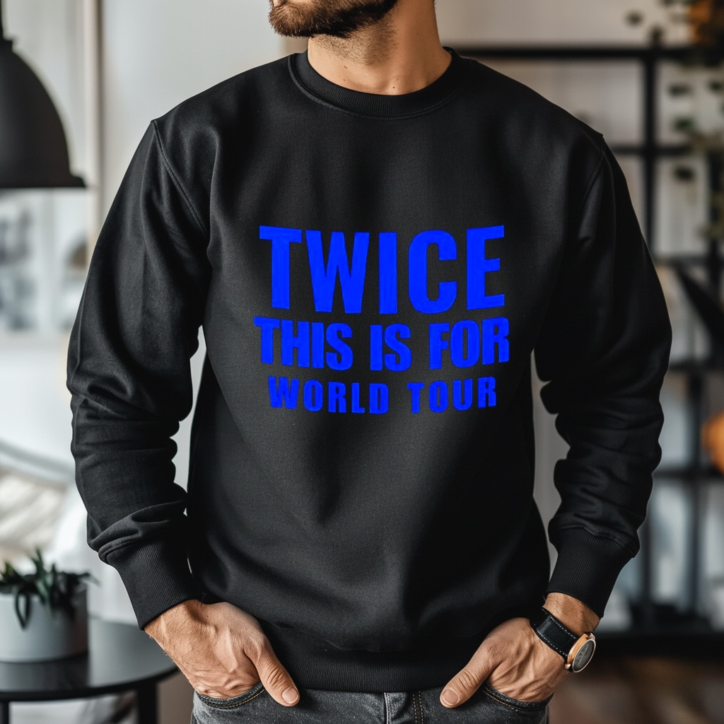 TWICE This Is For World Tour shirt