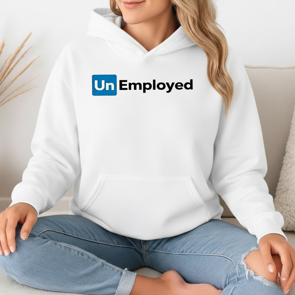Un Employed Unemployed Logo Shirt