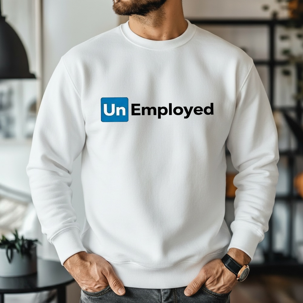 Un Employed Unemployed Logo Shirt