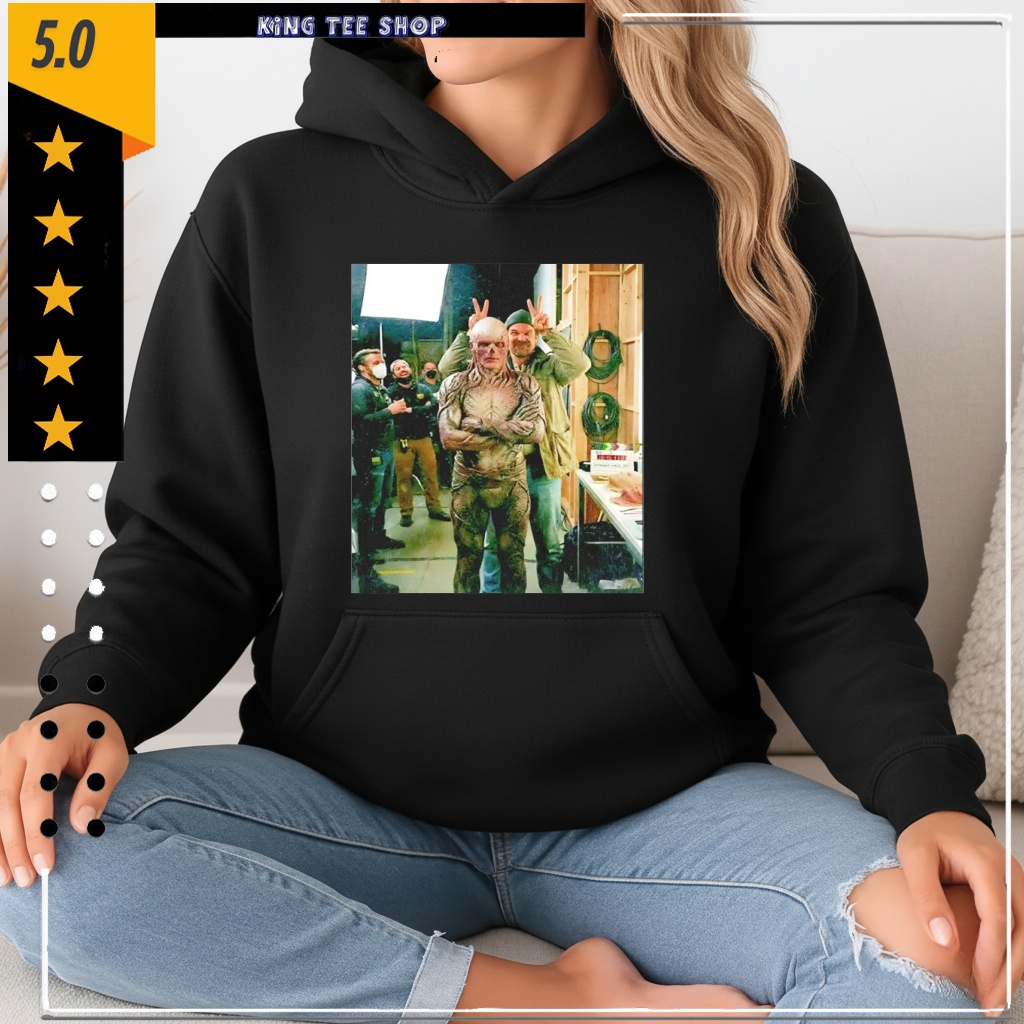 Vecna and David Harbour Stranger Things Pose Shirt