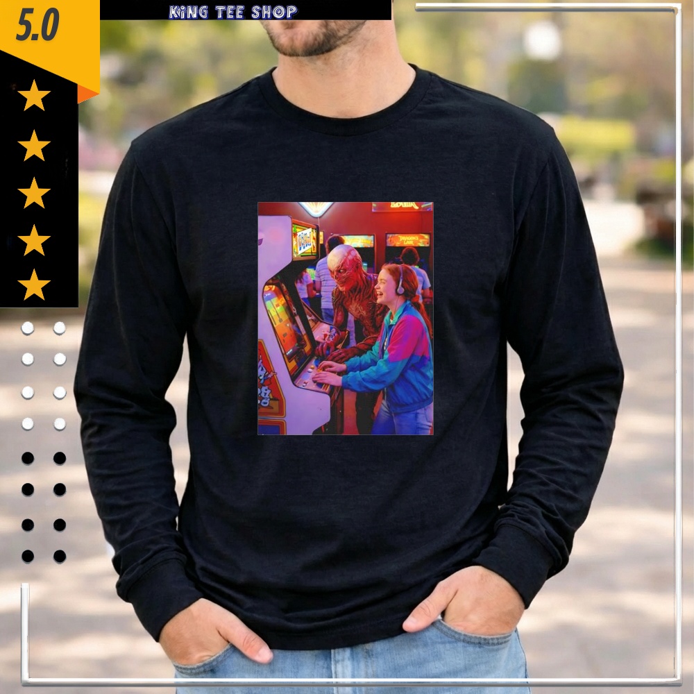 Vecna and Max Mayfield Stranger Things Gaming Shirt